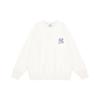 MLB Cashew Flower Sweatshirts Unisex Ecru Crew Neck Moderate Regular 3AMTI0126-50CRS