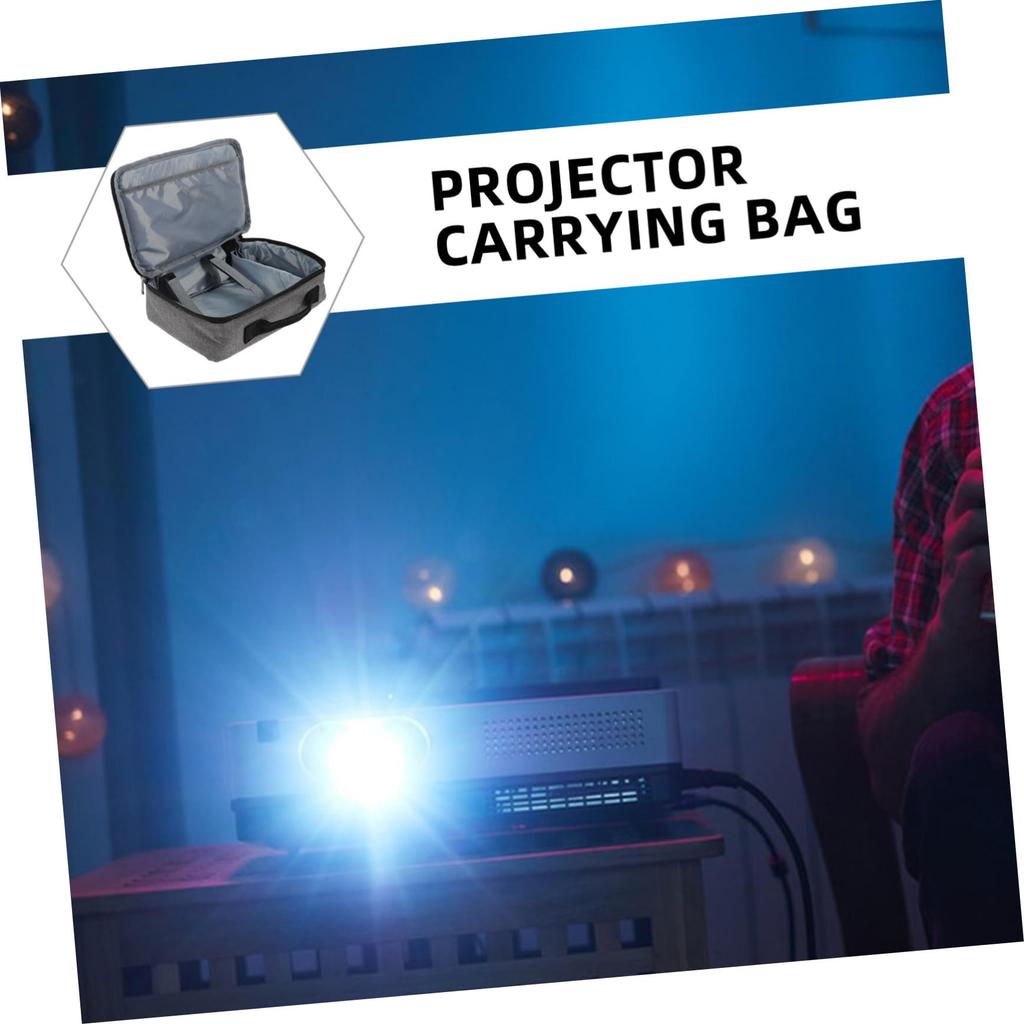 TOYMYTOY Projector Storage Bag, Tote Bag, Travel Accessories, Portable Carry Case, Project Bag, Microphone Case, Video Projector Bag, Document Folder