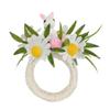 Plastic Napkin Rings With Easters Rabbit Eggs Theme Durable Suitable For Indoor Outdoors Celebration And Event