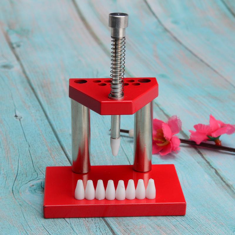 Watch Hand Presser Remover Puller Plunger Setting Fitting Set Red Wristwatch Watch Parts Repair Tool For Watchmaker