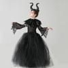 Maleficent Angelina Jolie Cosplay Kostuum Jurk Halloween Feest Outfit Voor Kinderen