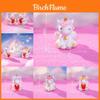 Colorful Resin Unicorn Figurines For Cake Decoration And Tabletop Display Blue Red Yellow Pink