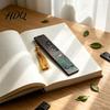 Good Luck Bookmark Wooden Bookmark Hand Painted Window Cutout Page Marker for Students School Gift Book Lovers Thick