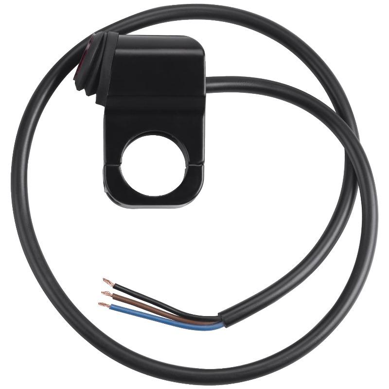1/2/4PCS 12V Waterproof Motorcycle Handle Switch Aluminum Alloy Headlight Power-off Button Universal Horn Control for Bikes
