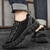 Outdoor lightweight low-top soft-soled cushioning sneakers retro style personalized comfortable casual shoes