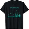 City Night Strasbourg Gift Tee Unisex T-Shirt
