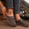 Fashion New Spring 2025 Retro Design Fashion Casual Thick Soled Half Slippers Women's Hollow Breathable Comfortable Beach Chunky Sandals