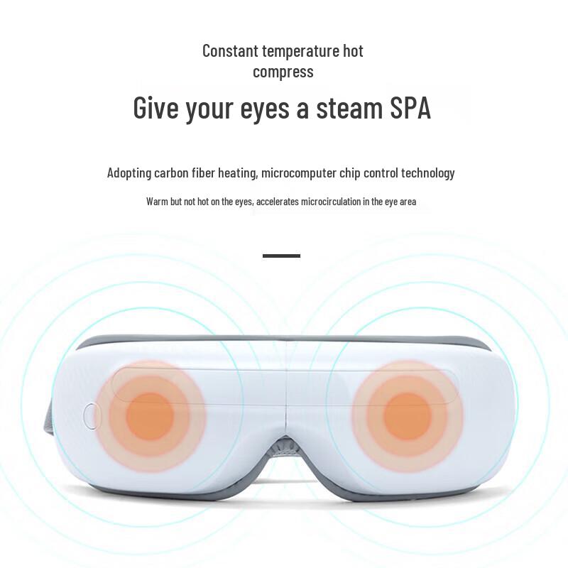 Rechargeable Eye Massager with Heat and Air Pressure