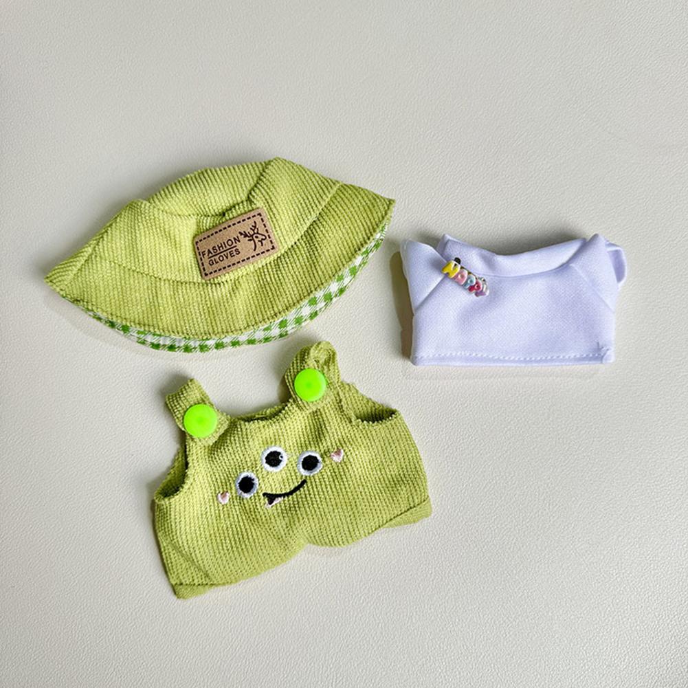 

Для 17 см Кукольная одежда Лабубу Модная одежда Толстовки Кукольная одежда Цветовые толстовки Кукольные аксессуары Милые украшения Маленькая одежда 01