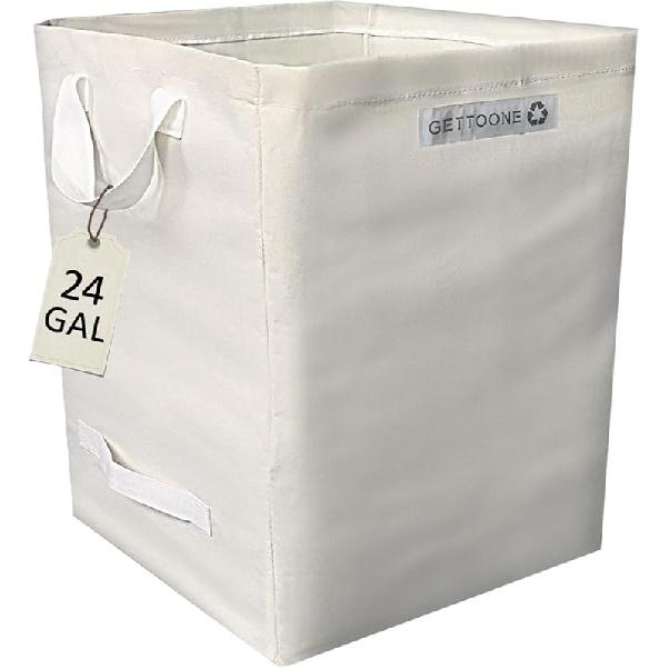 Lawn Garden Clippings Bags Yard Waste Bins Reusable Bags Leaf Container and Trash Bag With Two Carry Handles Two Size (Bigger Size)