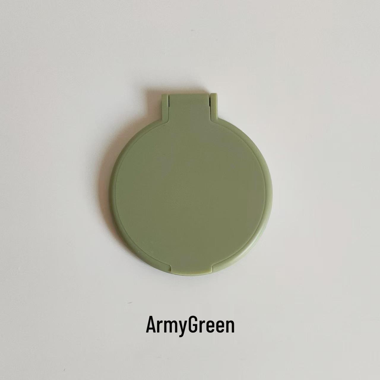 Портативное одностороннее круглое косметическое зеркало - Зеркало в подарок