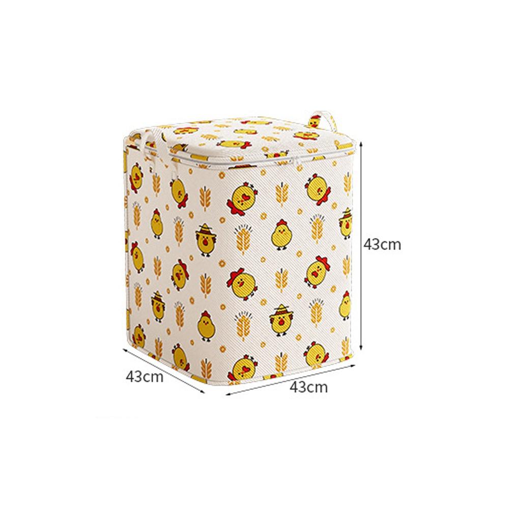 Foldable Clothes Storage Bins Large Capacity Wardrobe Sorting Storage Bucket  Household Organizer