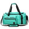 Casual softback large capacity travel duffels stitch line sewing high quality for women zipper travel nylon bags