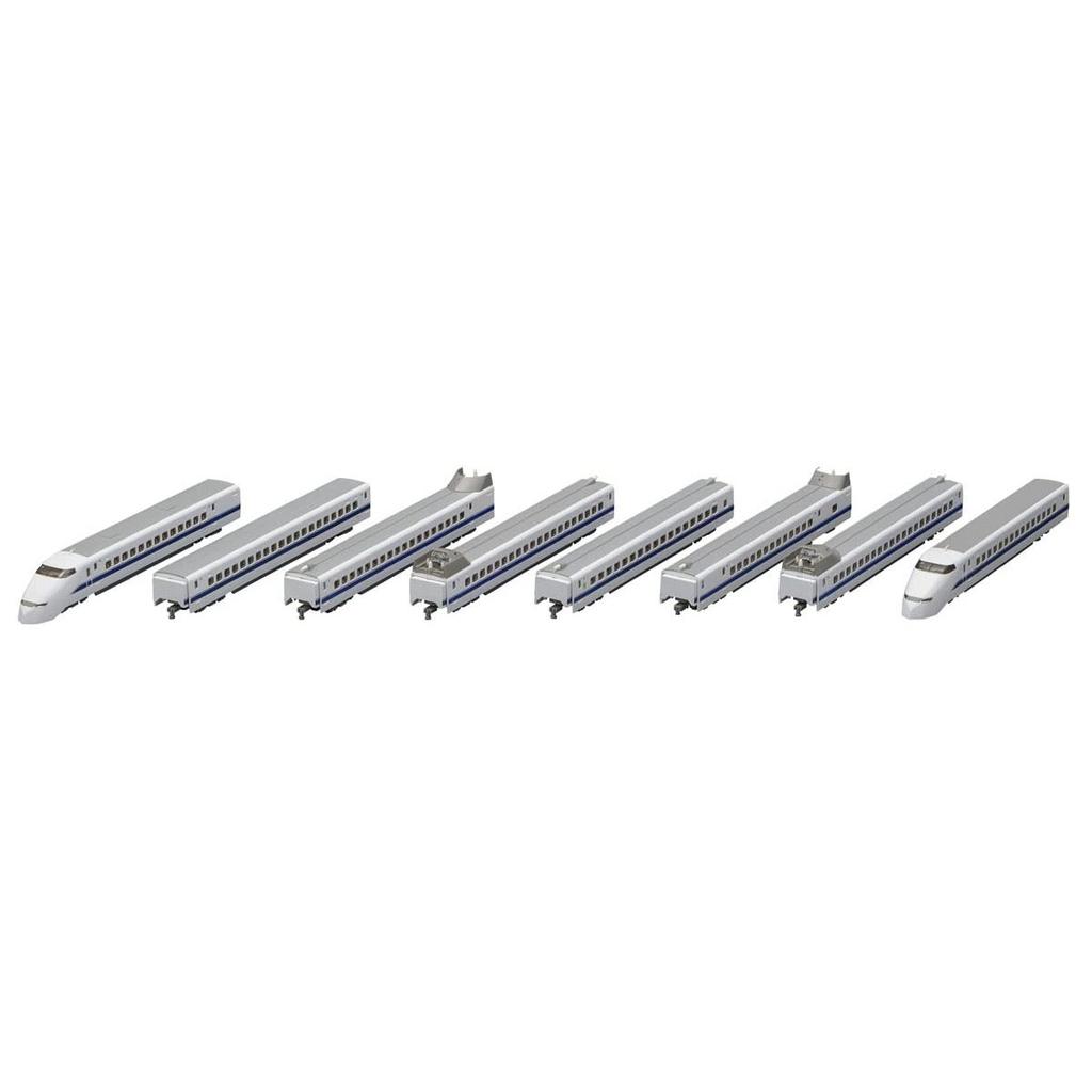 TOMIX N Gauge JR 300 Series 0 Shinkansen Late Model Initial Release Basic Set 98775 Model Train White Tokaido-Sanyo
