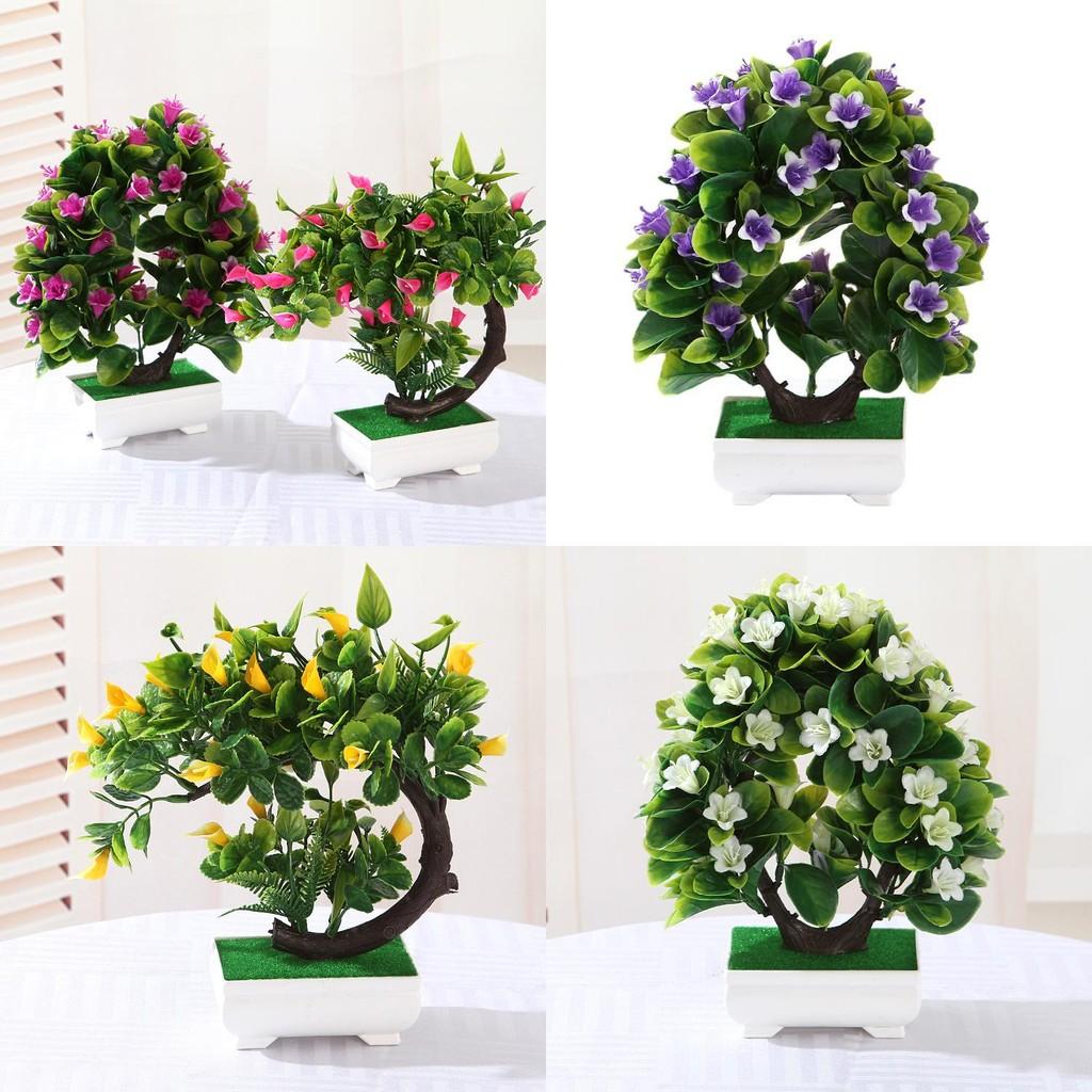 Artificial Lily Plant Indoor Decor With Plastic Material For Home Garden Display