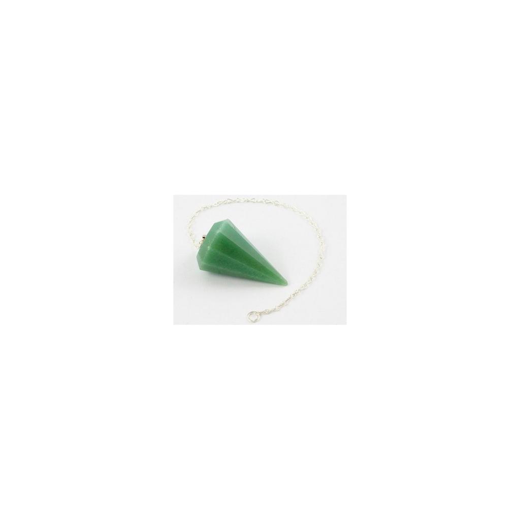 Simple Dowser Pendulum In New Aventurine Quartz