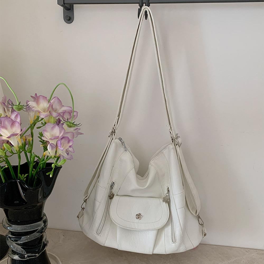 

Y2K Vintage Backpack Large Capacity Locomotive Pack Trend MotorcycleBag Streetwear