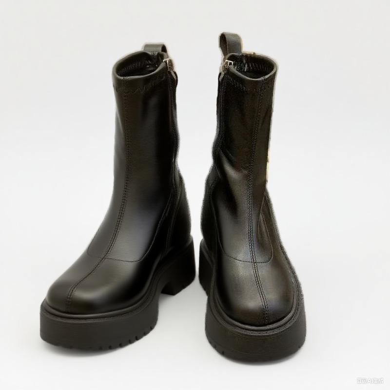 Fashion High Heels Women Ankle Boots Designer Platform Woman New Shoes 2025 Winter Fashion Chunky Pumps Dress Party Short Boots De Mujer