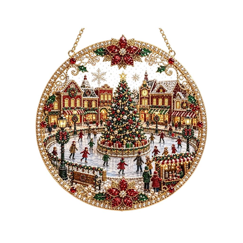 Christmas Ornament Kit - DIY Hanging Decorations for Holiday Tree Decoration Set