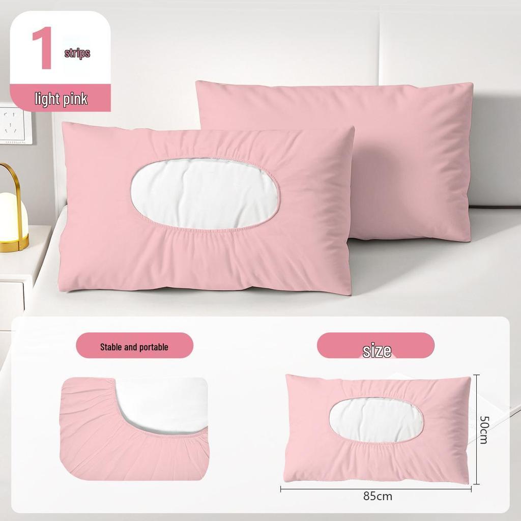 Thickened Stain-Resistant Travel Pillowcase for Train Sleeper