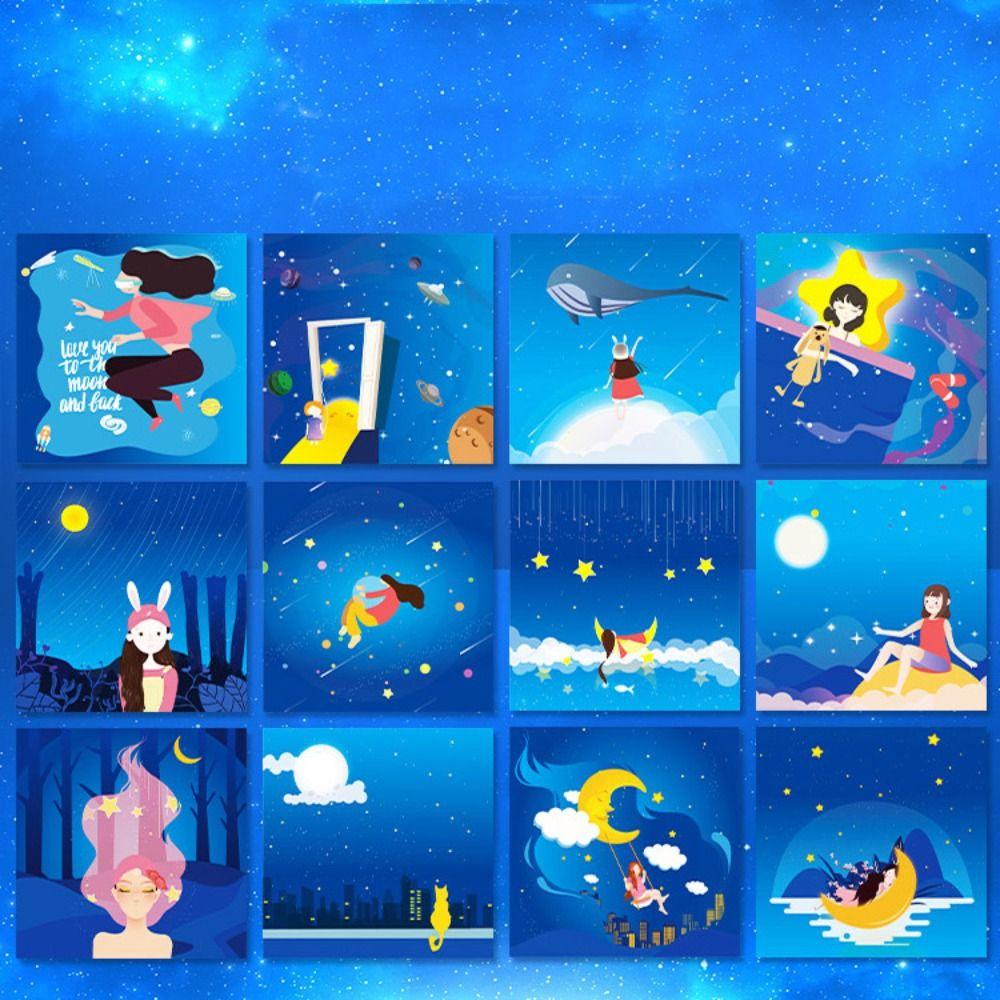 Sides Sakura Paper-cut Creativity Exercise Origami Paper Craft Paper Folding Paper Art Material