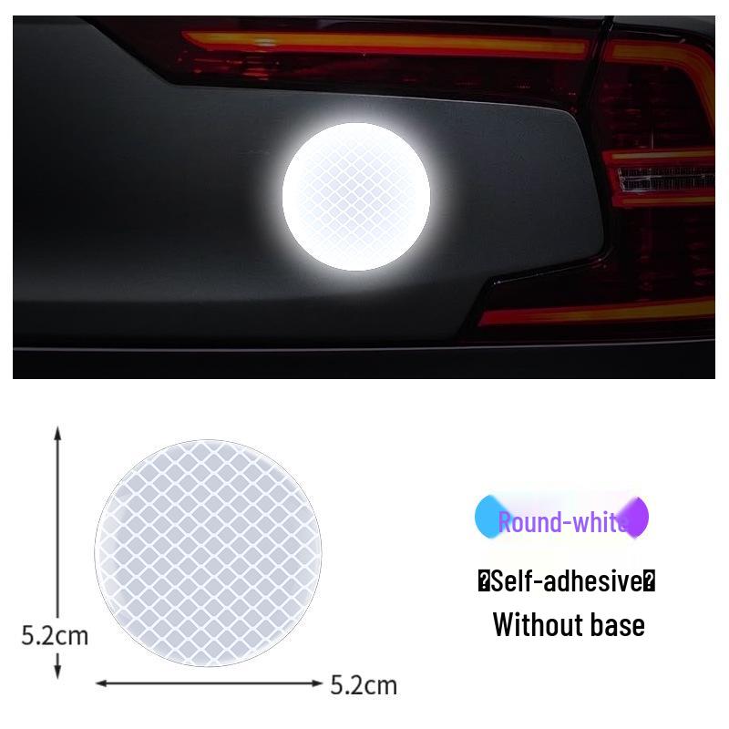 Reflektierender Warnschild-Aufkleber für Autos, Motorräder, Elektrofahrzeuge und Fahrräder