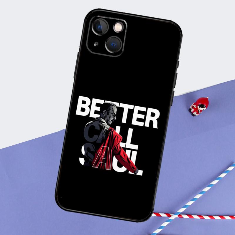 Better Call Saul TV Phone Case For iPhone 16 15 Pro Max 12 13 Mini 11 14 Pro Max XR 16 15 Plus 16e Cover Coque