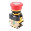22MM Red Self Locking Emergency Stop Switch Button with Big Mushroom Head