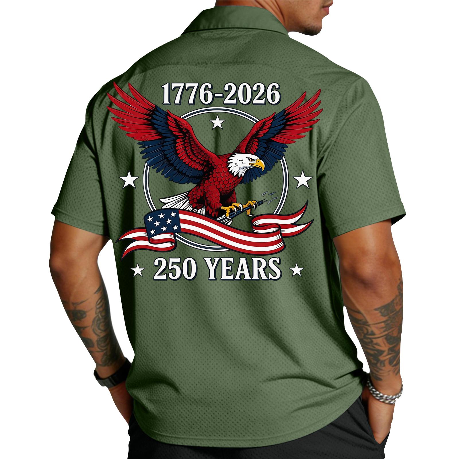 

Мужская повседневная легкая дышащая рубашка с коротким рукавом и отложным воротником L армия зеленый