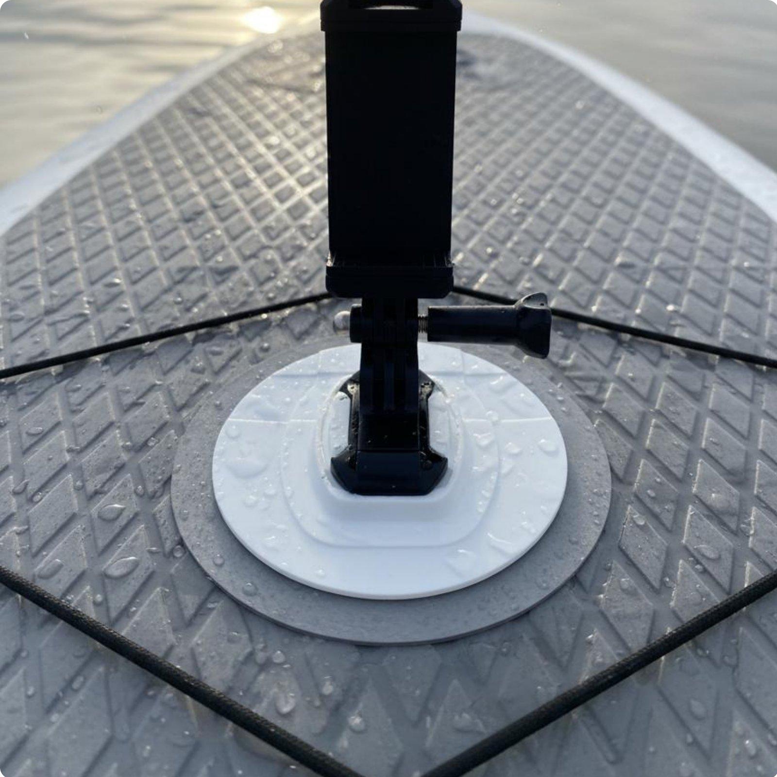 Inflatable Surfboard Camera Base Versatile Mounting Stand-up Paddleboard Camera Mount Fast-Release Design for Paddleboarders