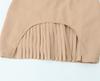 Summer 2025 Women's Sleeveless Pleated Hem Mini Dress