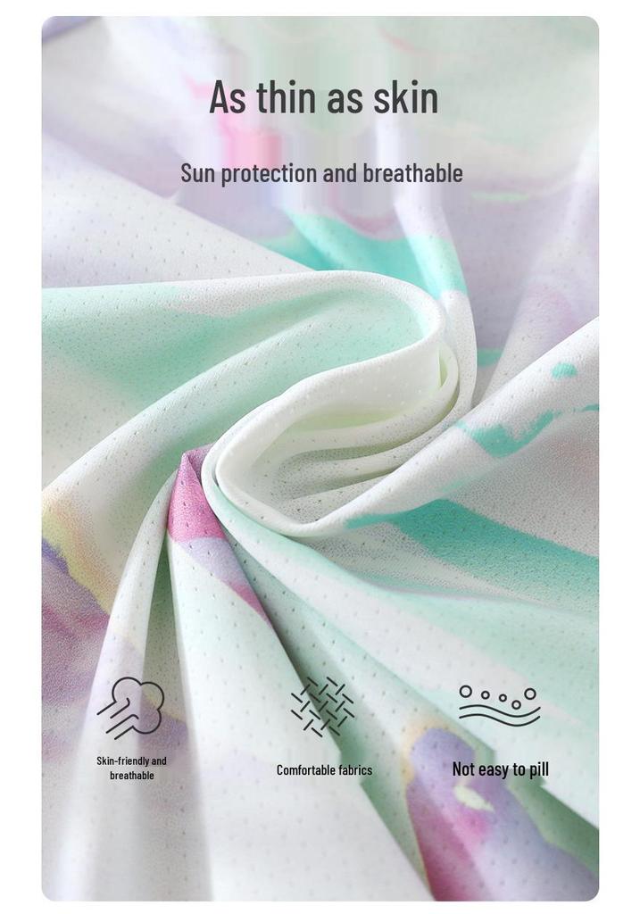 Sommer Kinder Kapuzen-Sonnenschutzjacke: Atmungsaktives, leichtes, stilvolles Oberteil für Babys