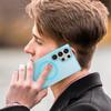 Frosted Magnetic Samsung S26 Ultra Case: Compatible with S24/S25, Skin-friendly A55 Silicone A17, Cross-border A0607.