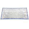 Survival Blanket Waterproof Foldable Emergency Thermal Blanket for Outdoor Camping Hiking Silver 200x100cm
