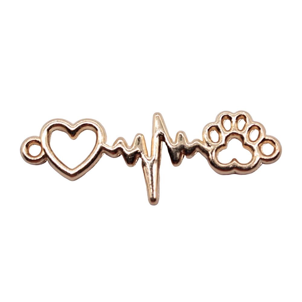 Infinity Connectors Heart Bracelets Charms Lightning Romantic Jewelry Findings