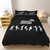 Michael-Jackson Bettwäsche-Set Jungen Mädchen Twin Queen Size MJ Bettbezug Kissenbezug Bett Kinder Erwachsene Heimtextilien
