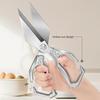 Kitchen Scissors Stainless Steel Blades Multifunctional Shears Heavy Duty Cooking Scissors with Ergonomic Grip
