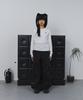 Tansanmageunesyum Button Rabbit Beanie (Black)