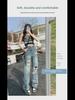 Damen High-Waist Loose-Fit Wide-Leg Ripped Jeans - Sommer 2023 Trend