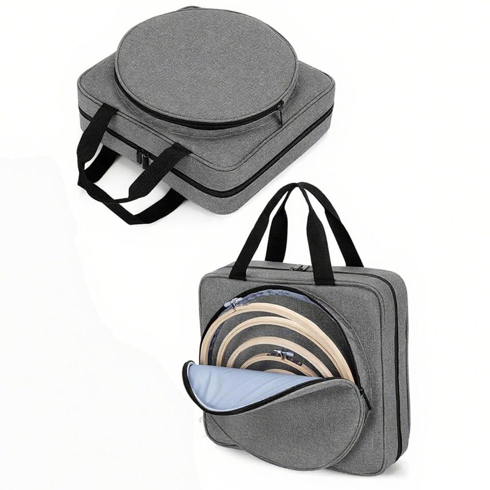 Embroidery Bag Cross Stitch Bag Individual Elastic Loops