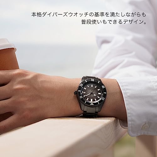 Citizen Promaster Taucheruhr, Wasserdicht, Mechanisch, Titan, Leicht, 200m, Schwarz, NB6025-59H, Herren