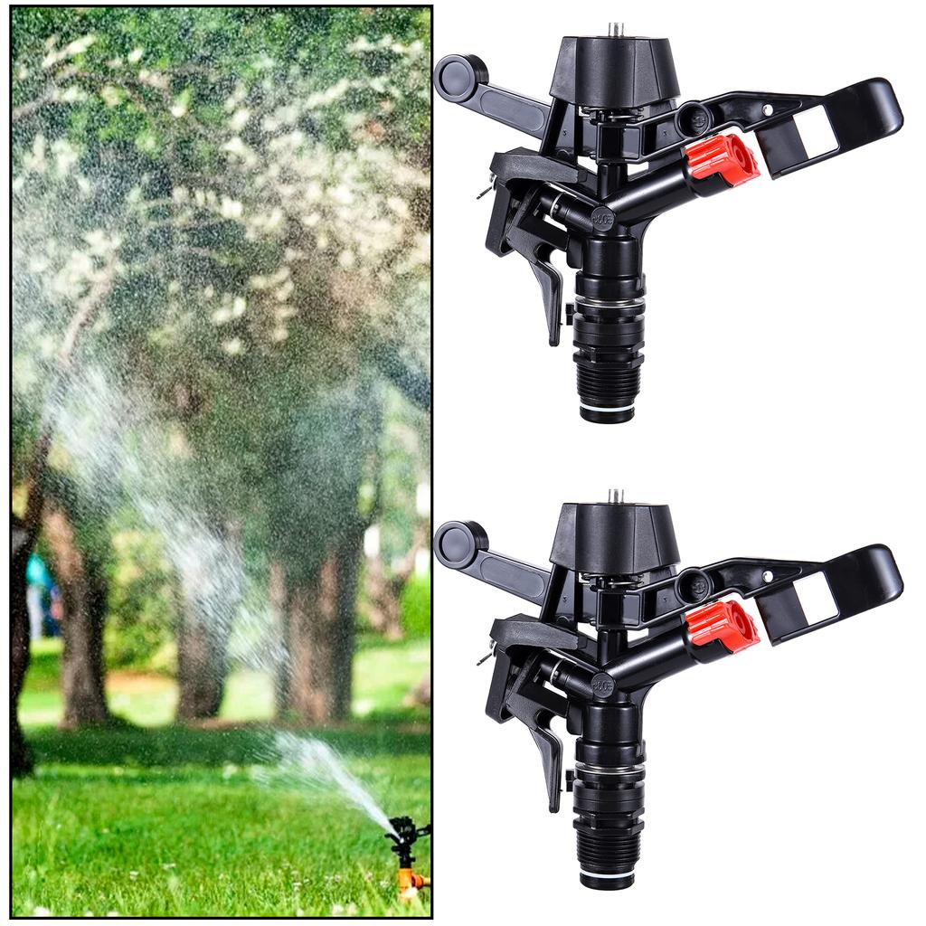 Adjustable Rotating Rocker Sprinkler Garden Lawn Grass Watering  Gardening Irrigation Equipment Rotary Nozzle 3/4" Male Thread