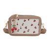 New trendy girl handbag fashion commuter cherry tote bag simple printing shoulder camera bag
