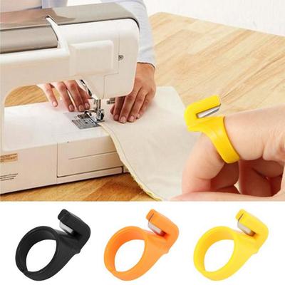 2PCS/5PCS New Finger Blade Needle Craft Home Plastic Thimble Sewing Ring Thread Cutter DIY Household Sewing Machine Accessory