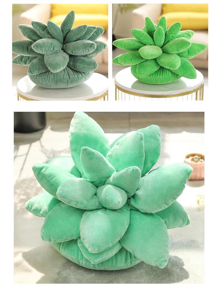 Cross-Border Succulent Plush Pillow Toy - Cute Plant Pillow for Kids