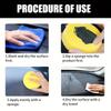 All-in-One Plastic Repair Wax-Dual Black Gloss Enhancer, for Car Seats,Dashboard,Center Console-Easy Care Protective Cream