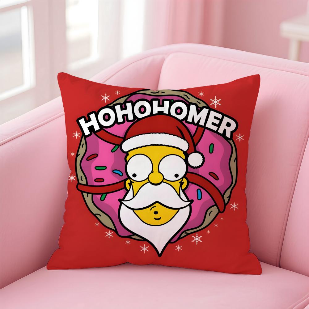 The Simpsons catoon cool TS Cushion Cover Comfortable Reversible Pillow Cover Ideal for Car Sofa Bedroom & Beyond
