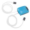 Aquarium Air Pump Quiet Dual Outlet Fish Tank Oxygen Pump with 2 Air Stone for Indoors and Outdoors