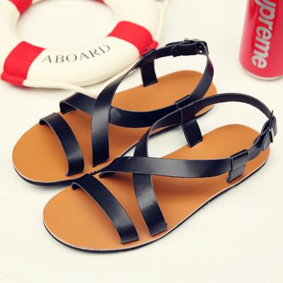 Fashion Simple Summer Sandals for Men Leisure Beach Sandals Stylish Man Summer Shoes Lightweight Outdoor Casual Half Drag Comfy Slippers