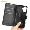 For iPhone 17 Wallet Case Litchi Texture Shockproof Leather Flip Stand Phone Cover